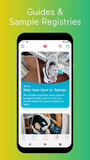 Babylist Baby Registry screenshot