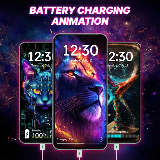 3D Battery Charging Animation screenshot