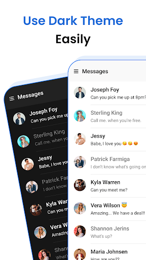 Messages - sms text message screenshot