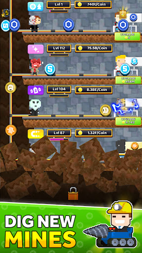 Bitcoin Miner Idle Tycoon Game screenshot