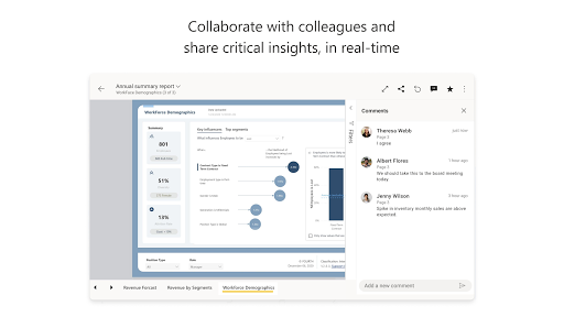 Microsoft Power BI screenshot