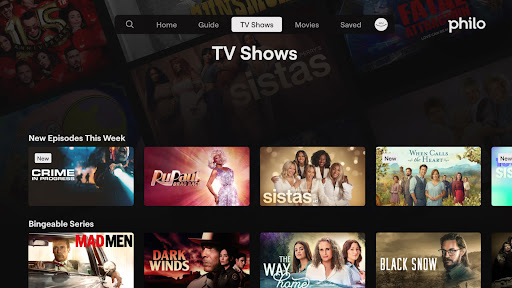 Philo: Shows, Movies, Live TV. screenshot
