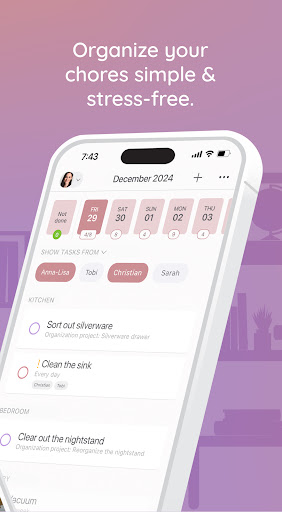 BeTidy: Home Cleaning Schedule screenshot