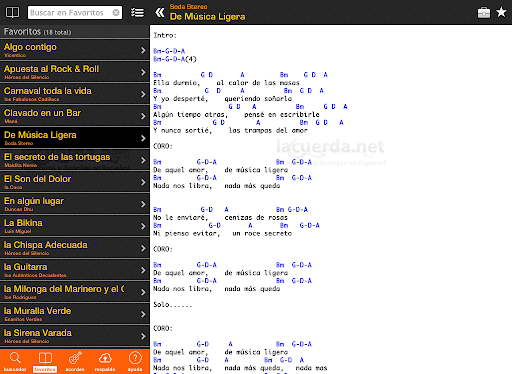 Latin Chords (LaCuerda PRO) screenshot