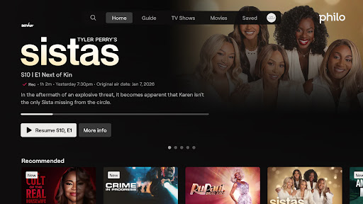 Philo: Shows, Movies, Live TV. screenshot