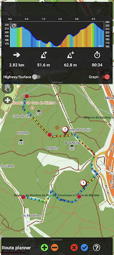 OruxMaps GP screenshot