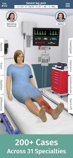 Full Code Medical Simulation screenshot