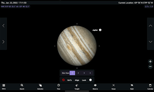 SkySafari 7 Plus screenshot