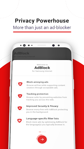 AdBlock for Samsung Browser screenshot