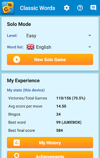 Classic Words Plus screenshot