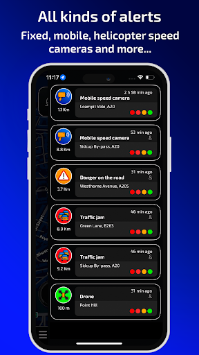 Radarbot: Radar Detector, GPS screenshot