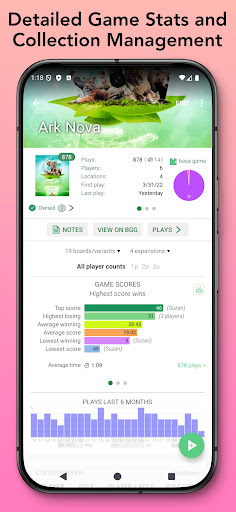 Board Game Stats screenshot