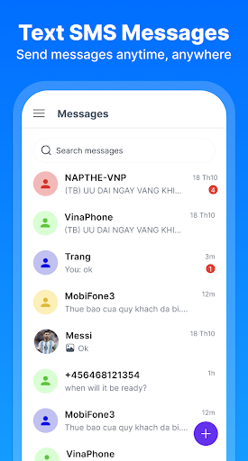 Messages screenshot