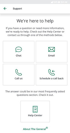 The General Insurance® App screenshot