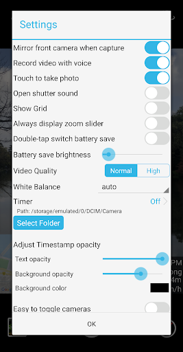 Timestamp Camera screenshot
