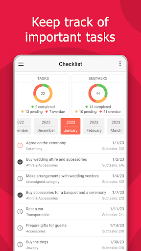Wedding Planner by MyWed screenshot