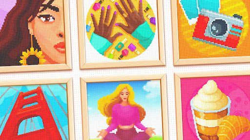 Magic Cross Stitch: Pixel Art screenshot