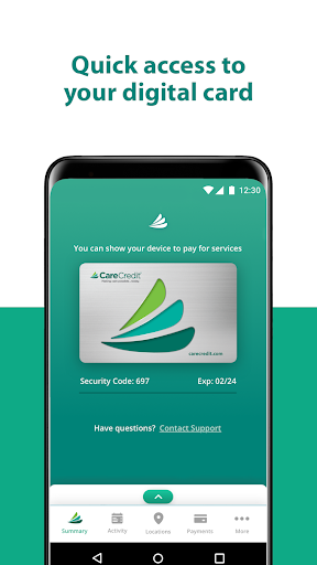 CareCredit Mobile screenshot
