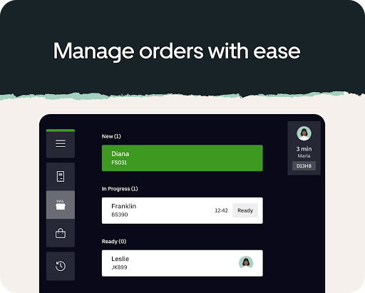 Uber Eats Order Manager screenshot