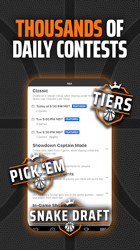 DraftKings Fantasy Sports screenshot