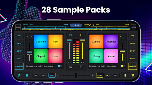 DJ Music mixer - DJ Mix Studio screenshot