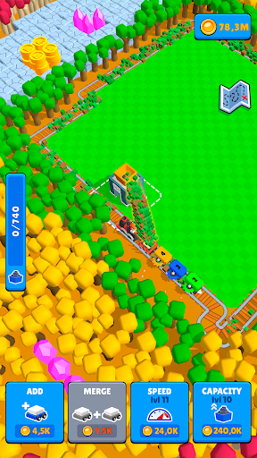 Train Miner: Idle Railway Game screenshot