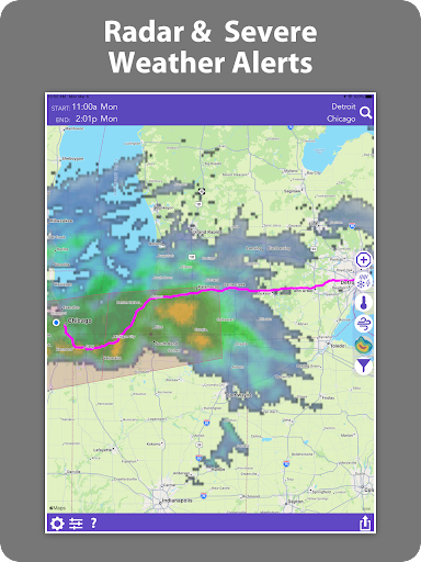 Drive Weather With Live Radar screenshot