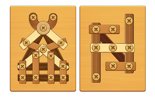 Screw Puzzle: Wood Nut & Bolt™ screenshot