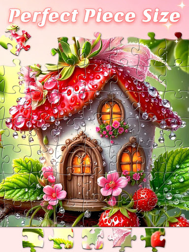 Whimsical House Jigsaw screenshot