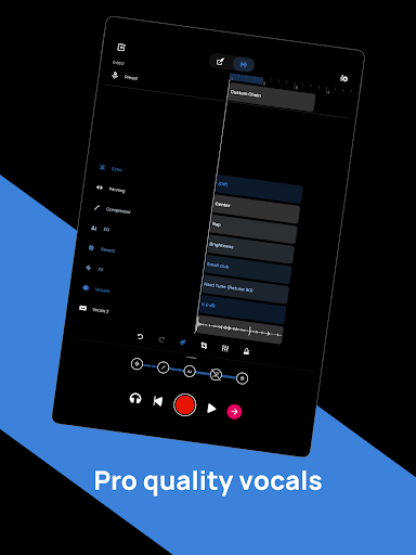Voloco: Auto Vocal Tune Studio screenshot
