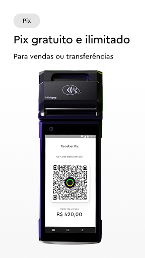 InfinitePay Tap, Conta, Cartão screenshot