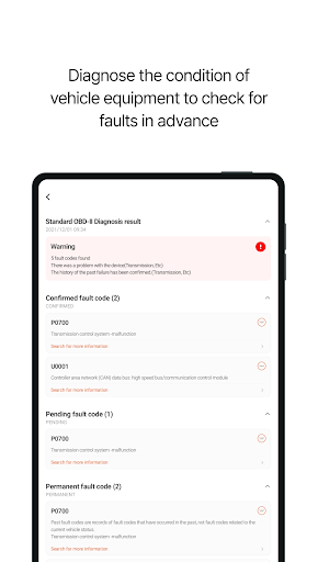 Infocar - OBD2 ELM Scanner screenshot