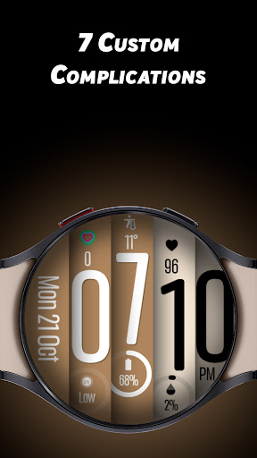Stretch Fall - Watch face screenshot