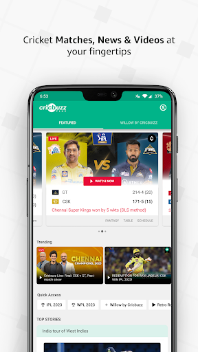 Cricbuzz - Live Cricket Scores screenshot