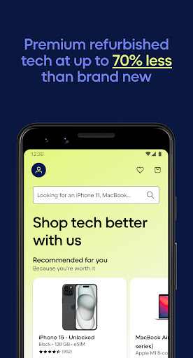 Back Market - Buy & Sell tech screenshot