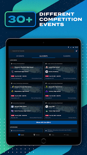 NFHS Network screenshot