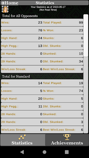 Cribbage Pro Online! screenshot