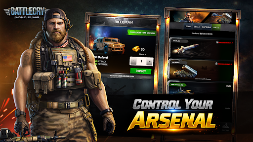 BattleCry: World War Game RPG screenshot