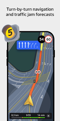 Yandex Maps and Navigator screenshot