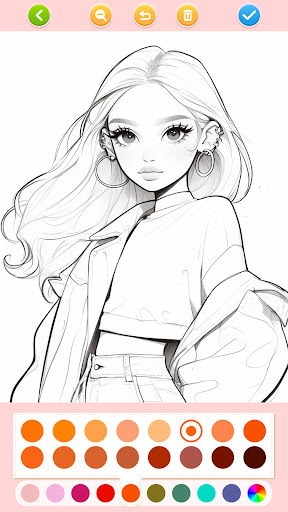 Doll Color: Princess Coloring screenshot