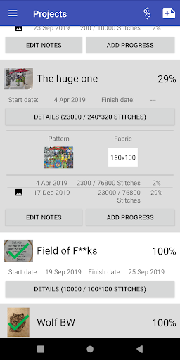 Cross Stitch Thread Organizer screenshot