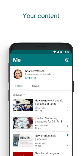 Microsoft SharePoint screenshot