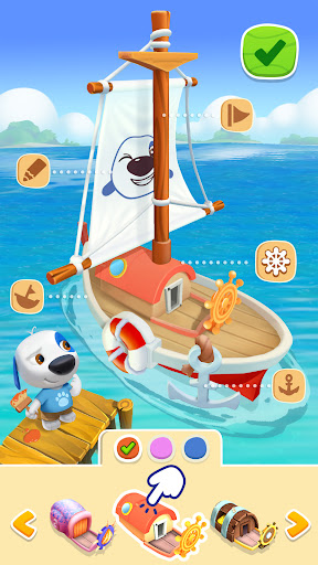 My Talking Hank: Islands screenshot