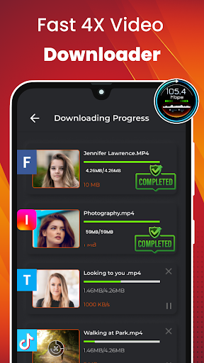 Video Downloader and 4k Player screenshot