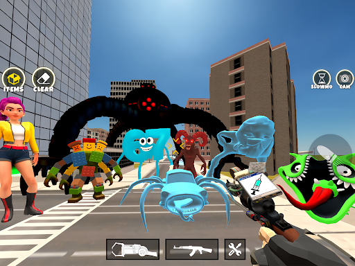 Nextbots In Playground mod screenshot