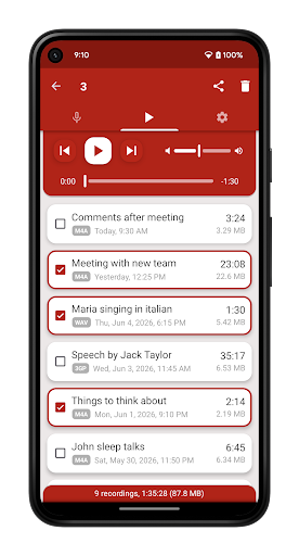 Voice Recorder Pro screenshot