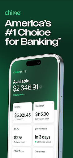 Chime® – Fee-Free Banking screenshot