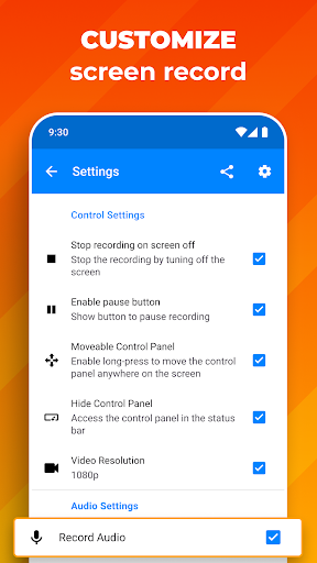 Screen Recorder: Facecam Audio screenshot