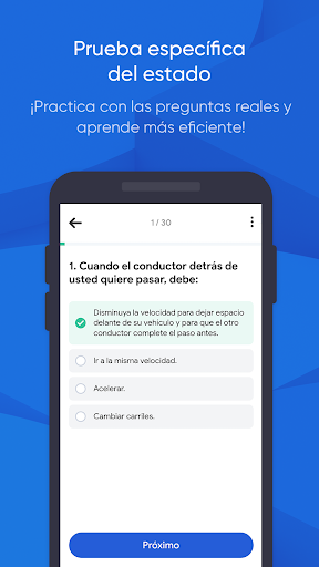 DMV Prueba de Práctica 2026 screenshot