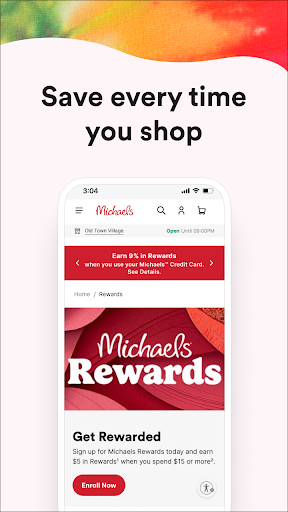 Michaels Stores screenshot